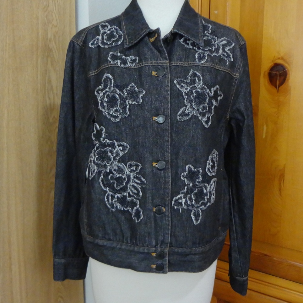 NWOT Jones New York Sport Denim Jacket Medium